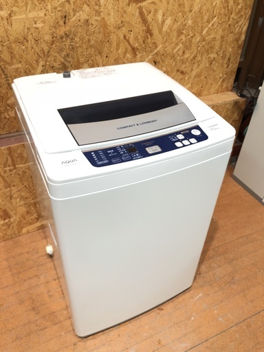 AQUA アクア AQW-S70A 7.0kg 全自動洗濯機 クリーニング済 初期動作保証あり