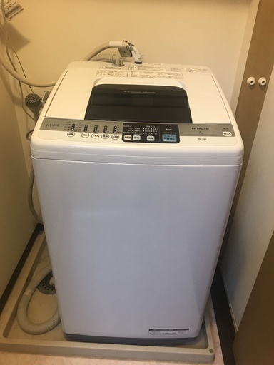 日立 NW-7SY 全自動洗濯機 7kg 白い約束 良品