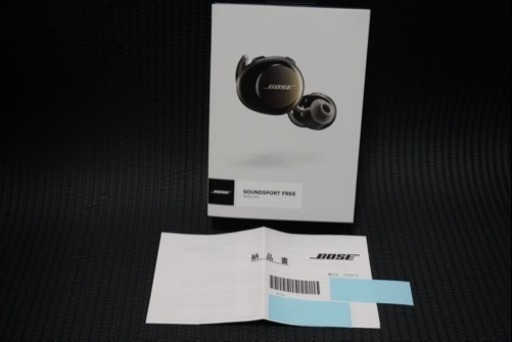 Bose SoundSport Free wireless headphones サウンドスポーツ フリー ワイヤレス ヘッドホン : 完全ワイヤレス/イヤホン/IPX4防滴
