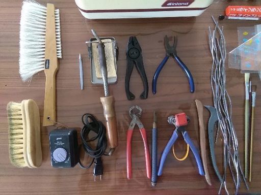 ステンドグラス 道具 品