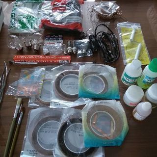 ステンドグラス　道具　中古品