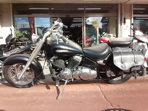No 2222 ドラッグスター４００クラシック Dragstar サイドバック付き車検残あり 彡 アットバイク 鳩ヶ谷のバイクの中古あげます 譲ります ジモティーで不用品の処分