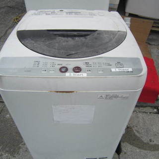 シャープ洗濯機５．５キロ　２０１１年製