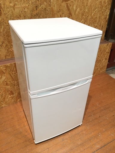 DAEWOO ダイウー DR-T90EW 86L 2ドア 冷凍冷蔵庫 クリーニング済 初期動作保証あり