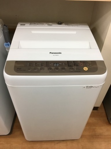 パナソニック 洗濯機 NA-F70PB10 2016年製 7.0キロ