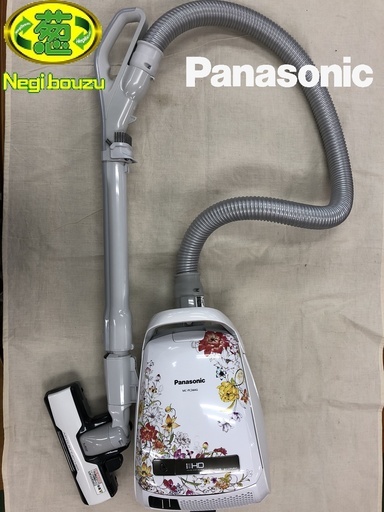 未使用・稀少品 ■【 Panasonic 】パナソニック 電気掃除機 フラワーホワイト 紙パック式クリーナー