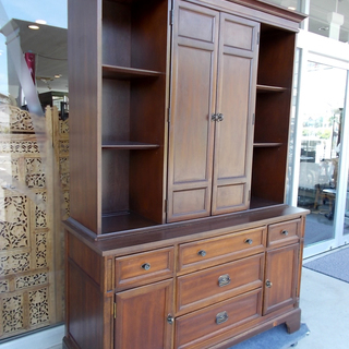 ◆USドレクセル◆キャビネット/食器棚/収納棚/飾り棚/ダイニング◆ビンテージ◆アメリカン◆