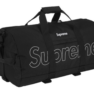 Supreme 18 FW AW Duffle Bag Blac...