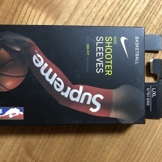 Supreme NIKE できれ NBA ナイキ アームカバーLXLサイズ