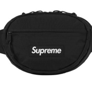 supreme 2018 aw week1 waist bag black www.krzysztofbialy.com