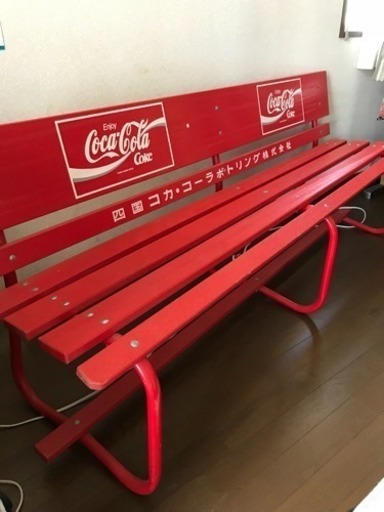 値引き上限 コカ・コーラ　アルミ製ベンチ キッチン収納