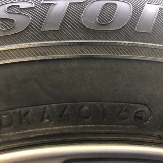 【商談中】冬タイヤ BS VRX 175/65/15インチ アルミ付き