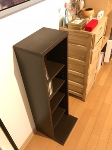 ニトリ Cd Dvd 本 棚 収納 ラック Oda 甲州街道の収納家具の中古あげます 譲ります ジモティーで不用品の処分