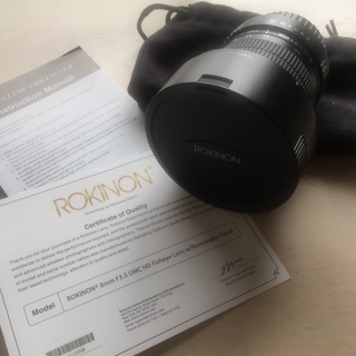 ROKINON (SAMYAN) 8mm単焦点 魚眼レンズ Ca...