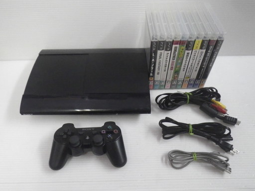 ■動作確認済み■PS3本体 250GB CECH4200B オマケソフト10本付き