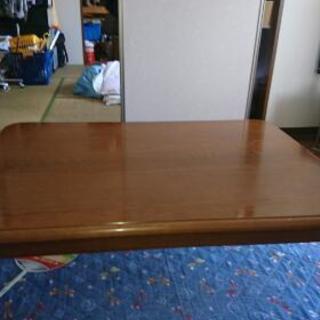 家具調コタツ  木製テーブル