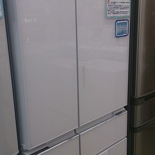2014年製 SHARP 501L 冷蔵庫 SJ-GF50Y 500L超 参考上代17万円 福岡