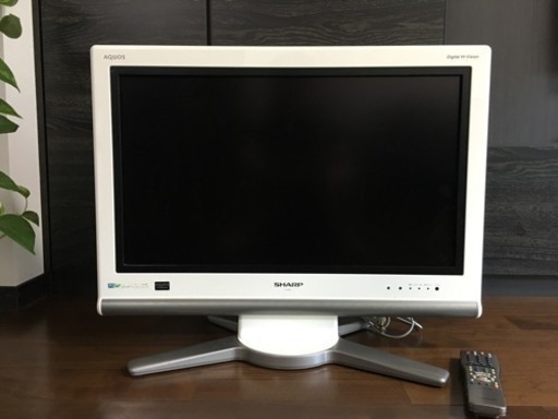 26V テレビ SHARP Aquos 2008年製