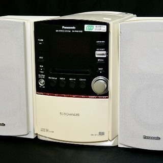 SC-PM510MD-W ホワイト　MDステレオシステム (CD...