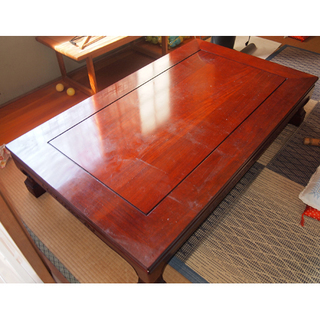 高級 木製 座卓テーブル 机
