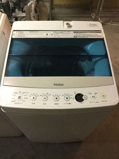 【送料無料・設置無料サービス有り】洗濯機 2017年製 Haier JW-C45A② 中古