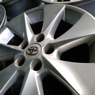 17インチ アルミ 20ｱﾙﾌｧｰﾄﾞ純正 ヴェルファイア純正 20系 【富山】 中古/4本　トヨタ純正アルミホイール