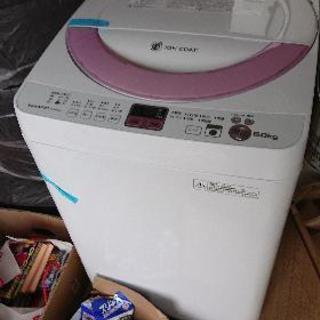 2013年製シャープの洗濯機