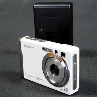 SONY デジタルカメラ サイバーショット DSC-W80 ホワ...