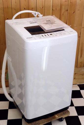 A   ハイセンス Hisense 4.5Kg 全自動 洗濯機 HW-T45A 2017年製 在庫２台有