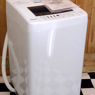 A   ハイセンス Hisense 4.5Kg 全自動 洗濯機 ...
