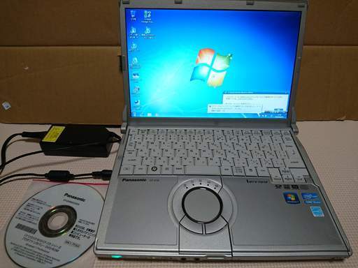 リカバリDVD付き　Panasonic CF-S10AYCDC Wimax搭載