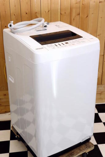 2018年製 ハイセンス　全自動洗濯機 HW-T45C 簡易乾燥機能付