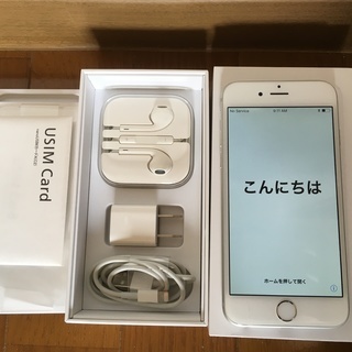 Apple iphone6 MG482J/A シルバー 16GB...