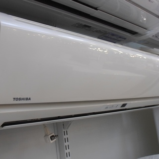 安心の6ヶ月メーカー修理保証付！TOSHIBAのルームエアコンです！