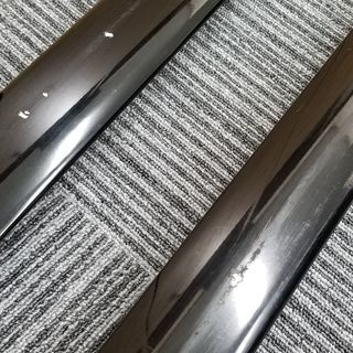【中古】レクサスLX470純正クロスバーセット2本/黒