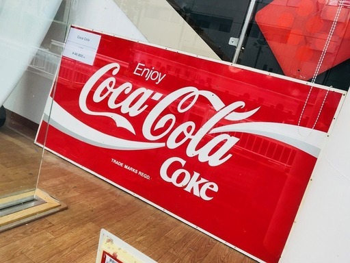 コカコーラの看板が入荷致しました!! | noonanwaste.com