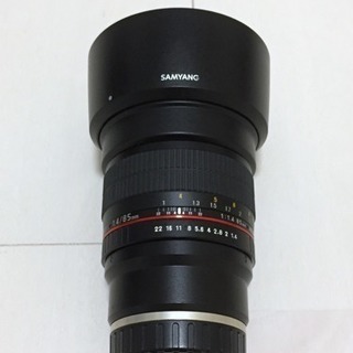 SAMYANG(サムヤン) 85mm f1.4 Eマウント用(ソニー) 中古品