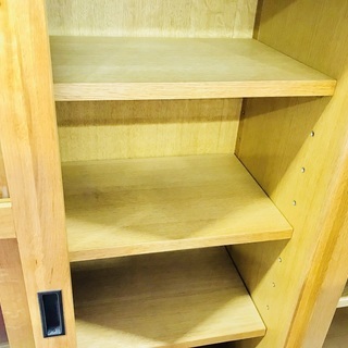 【横浜市青葉区】関家具　2枚扉（スライド式）カップボード