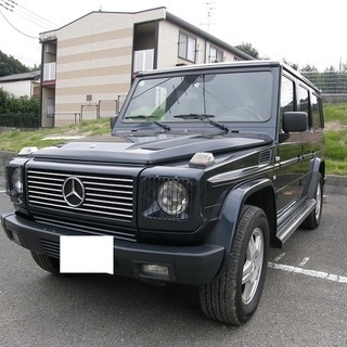 H11　Gクラス　G500L　４WD　車検32年6月　本革シート...