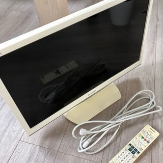SHARP AQUOS 24型TV アンテナケーブル付