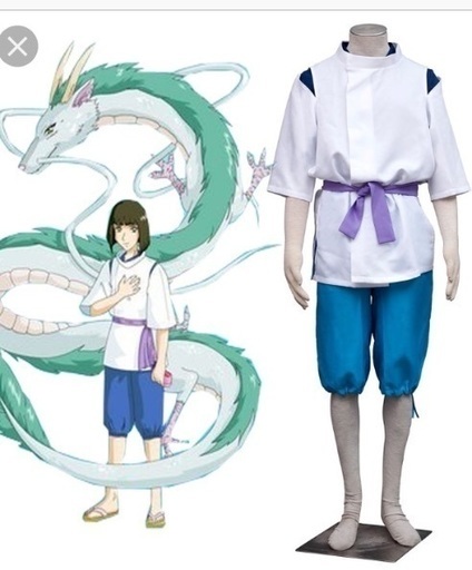 ハロウィン 千と千尋の神隠し ハク コスプレセット ゆうき 大国町のその他の中古 古着あげます 譲ります ジモティーで不用品の処分