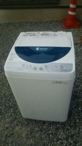 SHARP 4.5kg 全自動電気洗濯機 ES-FG45K 2010年製