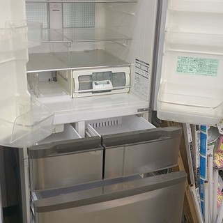 値下げしました】2008年製 日立 545L 冷蔵庫 R-SF55XM 製氷タンク無 使用感
