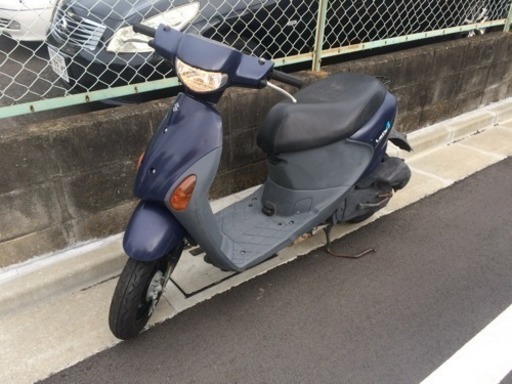 レッツ4 紺色 足車にどうですか？
