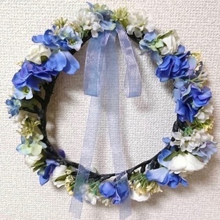 花冠、ブーケ、ブートニア 3点セット