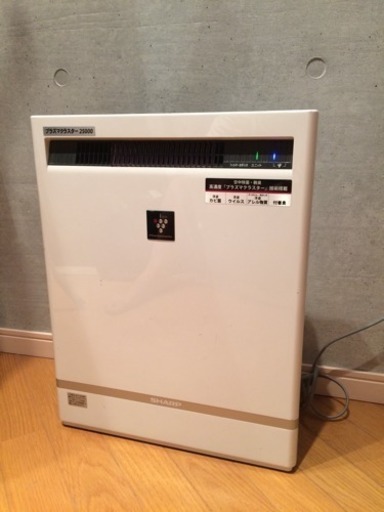 sharp プラズマクラスター25000 ホワイト iz-cb200