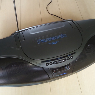 Panasonic ポータブルステレオ CDシステム  RX-DT75