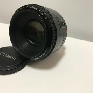 単焦点Canon EF 50mm F1.8 Ⅱ パンケーキ 神レンズ