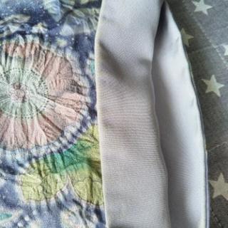 辻が花訪問着　パープル着物