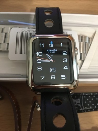 付属品7点付き Apple Watch Hermes Series 2 エルメス バンド4個付き